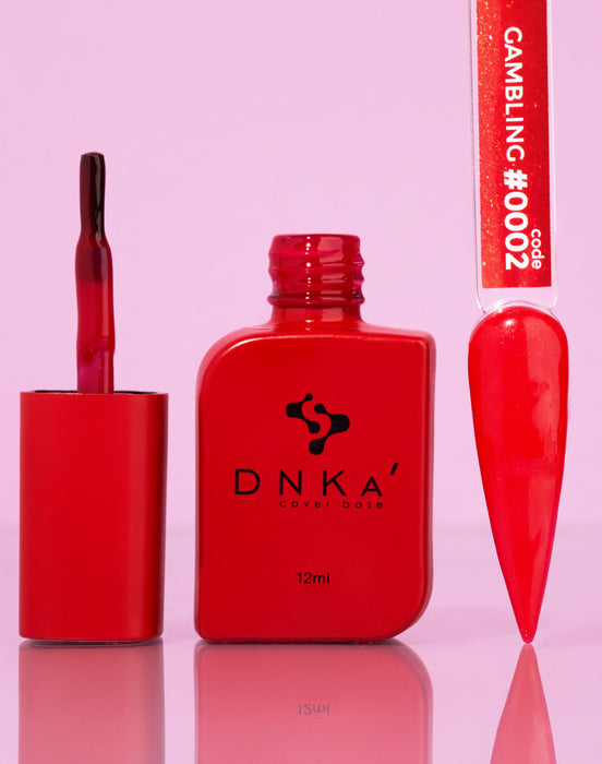 RUBBER BASE FRENCH "DNKa" (cover), 12 ml #0002 Gambling - Ivaka Store