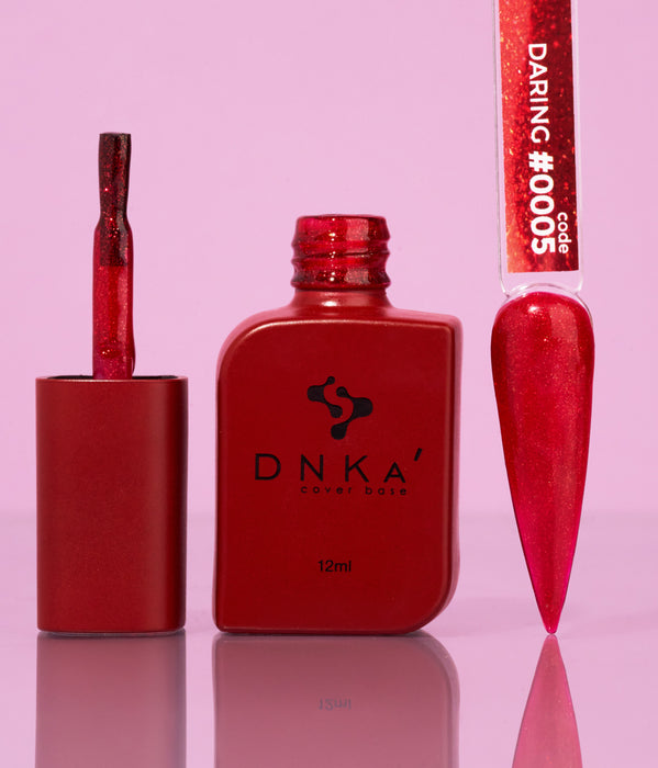 RUBBER BASE FRENCH "DNKa" (cover), 12 ml #0005 Daring - Ivaka Store