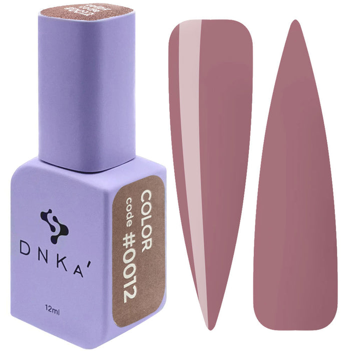 COLOR GEL POLISH "DNKa", 12 ml #0012