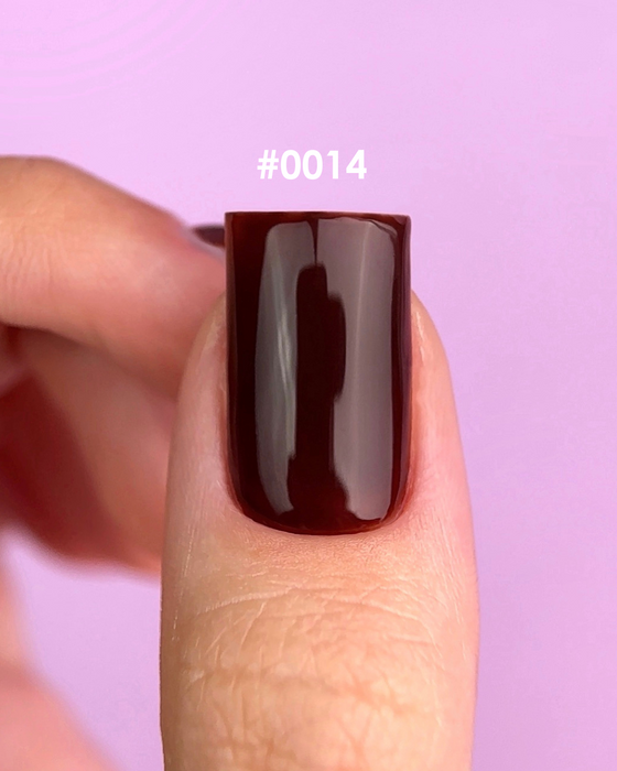 COLOR GEL POLISH "DNKa", 12 ml #0014
