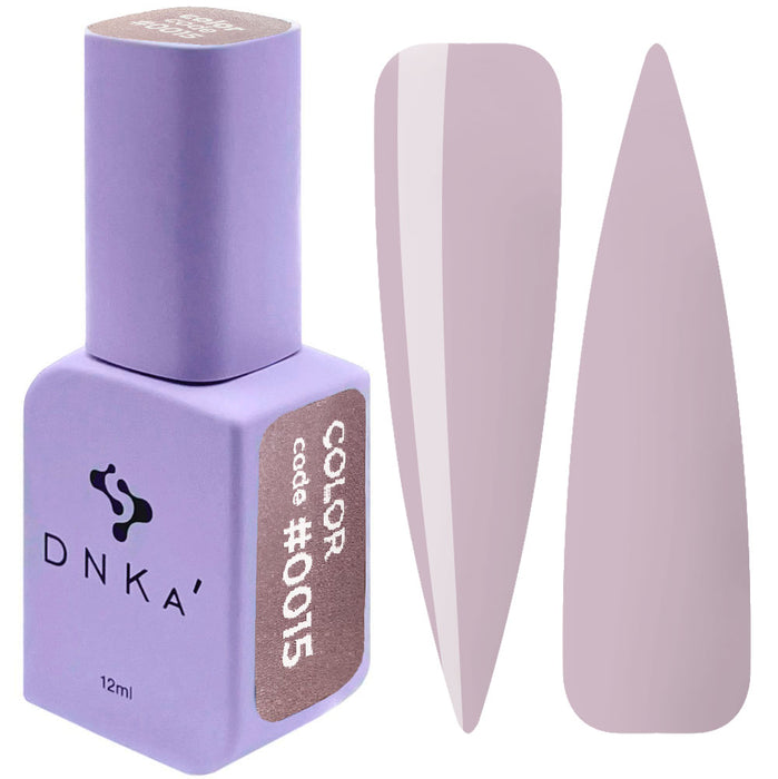 COLOR GEL POLISH "DNKa", 12 ml #0015