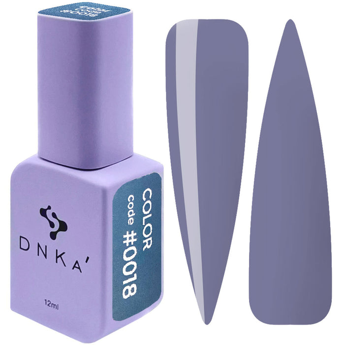 COLOR GEL POLISH "DNKa", 12 ml #0018