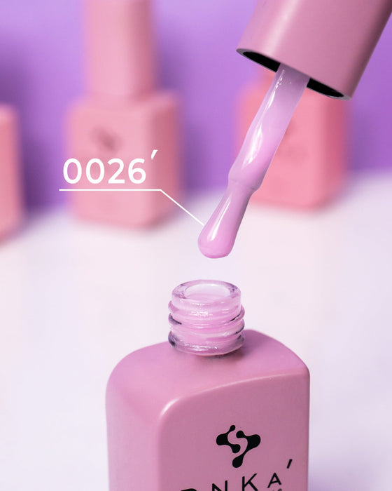 RUBBER BASE FRENCH "DNKa" (cover), 12 ml #0026 Sweet