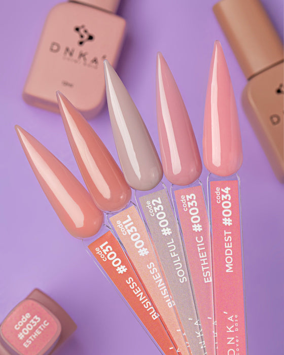 RUBBER BASE FRENCH "DNKa" (cover), #0033 Esthetic 12-30 ml
