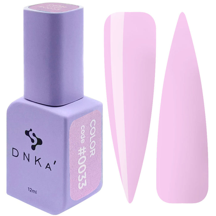 COLOR GEL POLISH "DNKa", 12 ml #0033