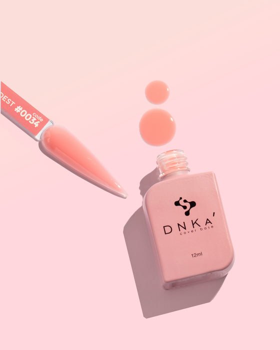RUBBER BASE FRENCH "DNKa" (cover), #0034 Modest 30 ml - Ivaka Store