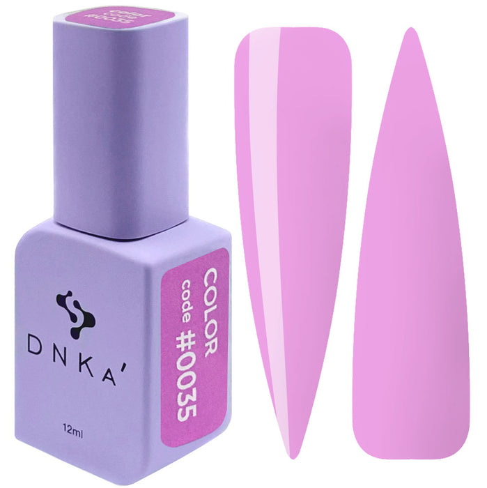 COLOR GEL POLISH "DNKa", 12 ml #0035