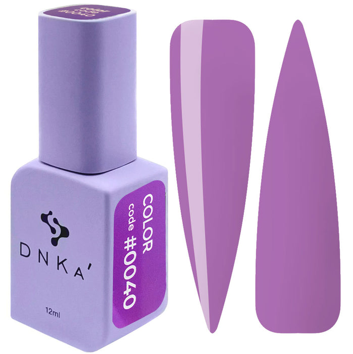 COLOR GEL POLISH "DNKa", 12 ml #0040