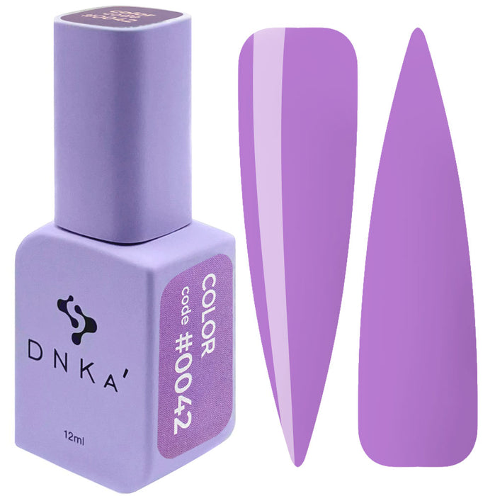 COLOR GEL POLISH "DNKa", 12 ml #0042