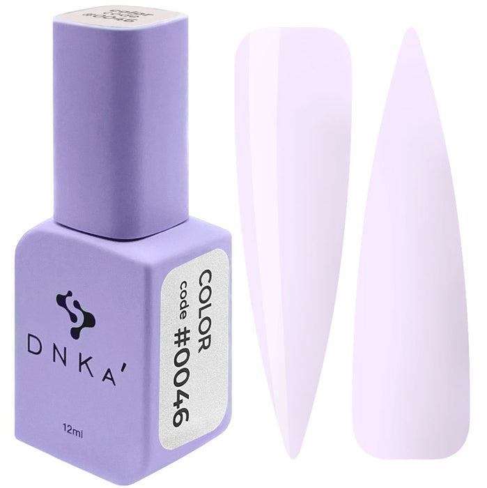 COLOR GEL POLISH "DNKa", 12 ml #0046