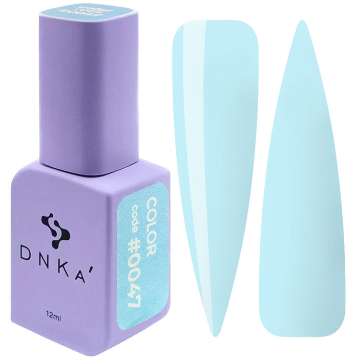 COLOR GEL POLISH "DNKa", 12 ml #0047