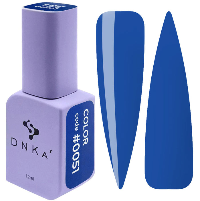 COLOR GEL POLISH "DNKa", 12 ml #0051