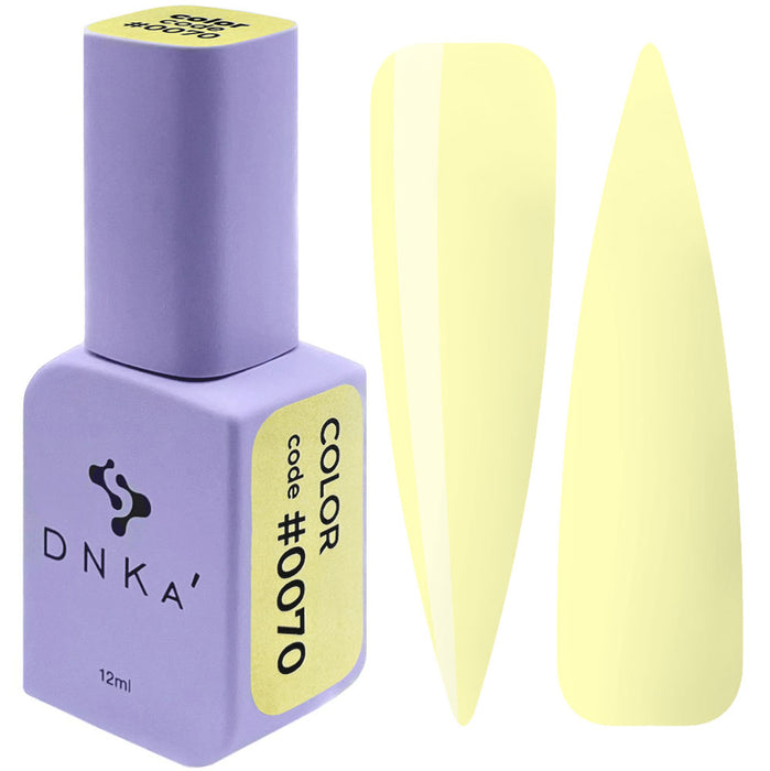 COLOR GEL POLISH "DNKa", 12 ml #0070