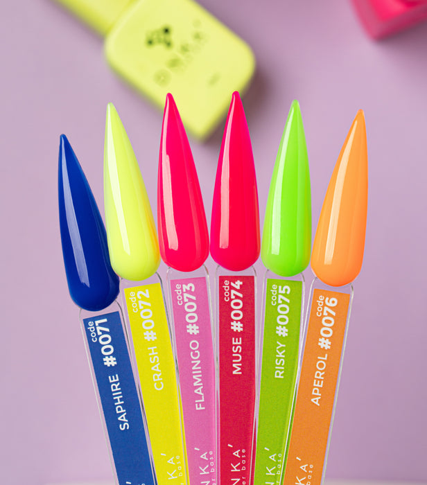 RUBBER BASE FRENCH "DNKa" (cover), 12 ml #0071 Saphire - Ivaka Store