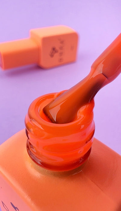 RUBBER BASE FRENCH "DNKa" (cover), 12 ml #0076 Aperol - Ivaka Store