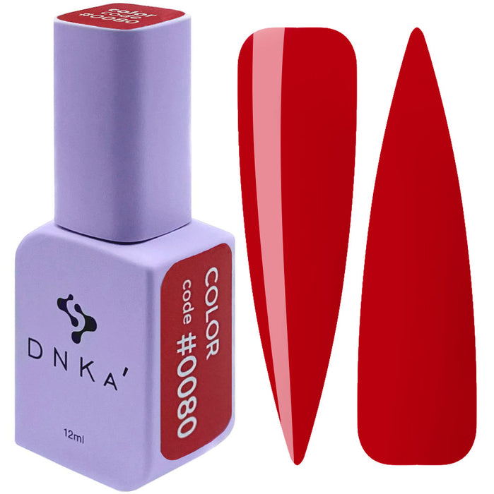 COLOR GEL POLISH "DNKa", 12 ml #0080 - Ivaka Store