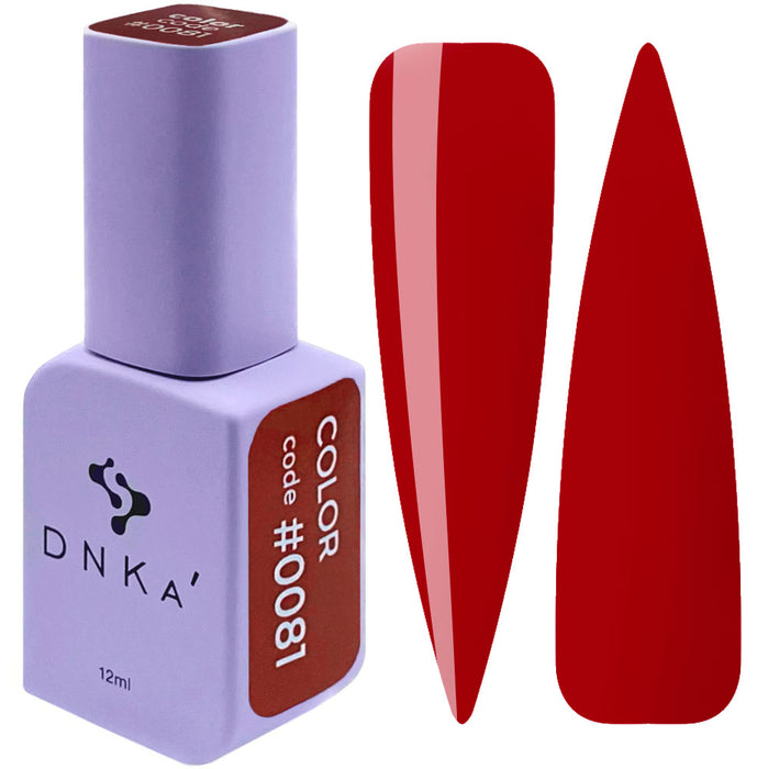 COLOR GEL POLISH "DNKa", 12 ml #0081