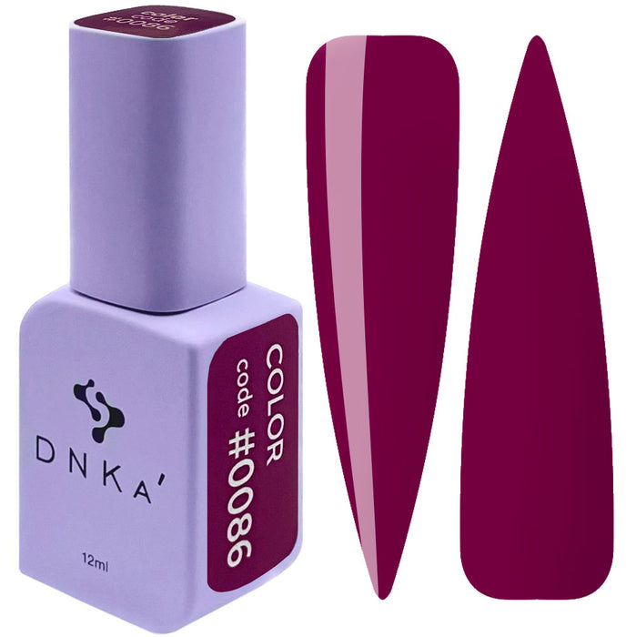 COLOR GEL POLISH "DNKa", 12 ml #0086