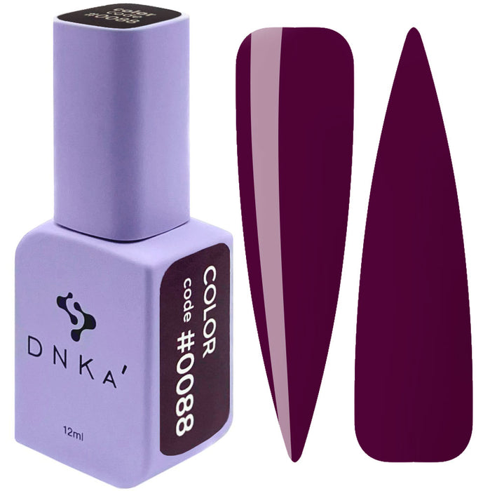 COLOR GEL POLISH "DNKa", 12 ml #0088