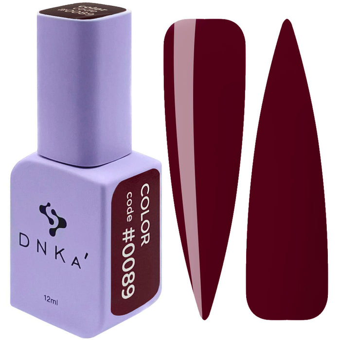 COLOR GEL POLISH "DNKa", 12 ml #0089