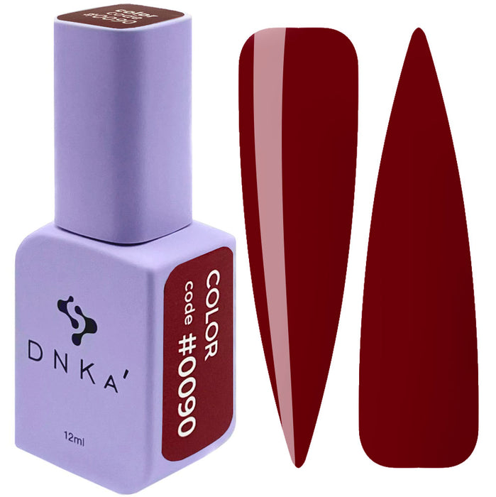 COLOR GEL POLISH "DNKa", 12 ml #0090