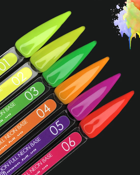 MOON FULL NEON rubber BASE 8ml №06 - Ivaka Store