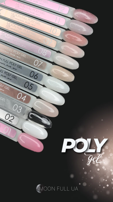 MOON FULL POLY GEL №01, 30ml