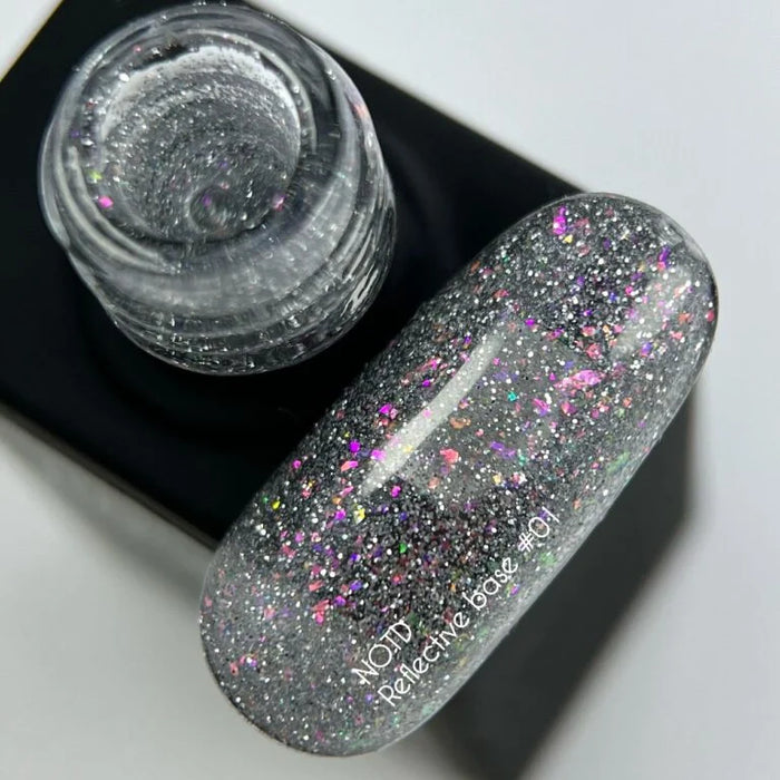 NAILSOFTHEDAY, NAILSOFTHENIGHT Reflective base 01, 10 ml