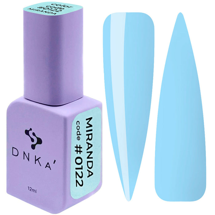 COLOR GEL POLISH "DNKa", 12 ml #0122