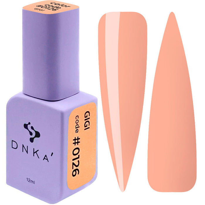 COLOR GEL POLISH "DNKa", 12 ml #0126