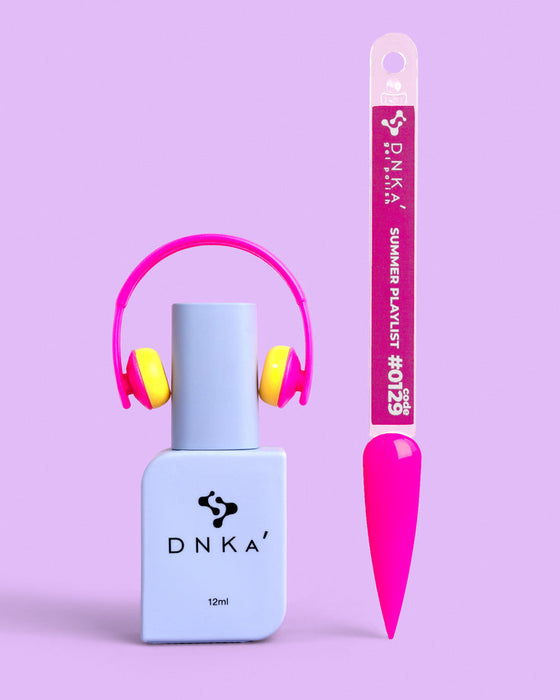 COLOR GEL POLISH "DNKa", 12 ml #0129