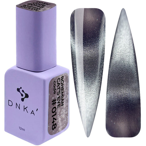COLOR GEL POLISH "DNKa", 12 ml #0148 Cat's Eye - Ivaka Store