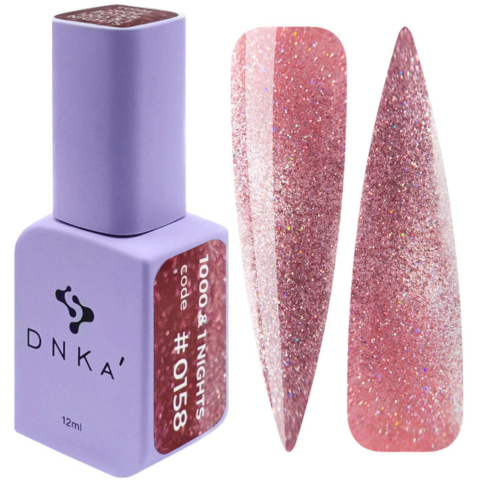 COLOR GEL POLISH "DNKa", 12 ml #0158 1000 & 1 NIGHTS - Ivaka Store