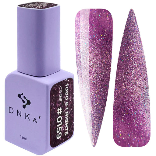 COLOR GEL POLISH "DNKa", 12 ml #0159 1000 & 1 NIGHTS - Ivaka Store