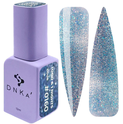 COLOR GEL POLISH "DNKa", 12 ml #0160 1000 & 1 NIGHTS - Ivaka Store
