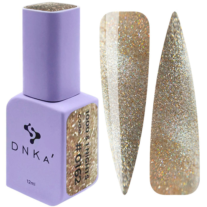 COLOR GEL POLISH "DNKa", 12 ml #0162 1000 & 1 NIGHTS - Ivaka Store