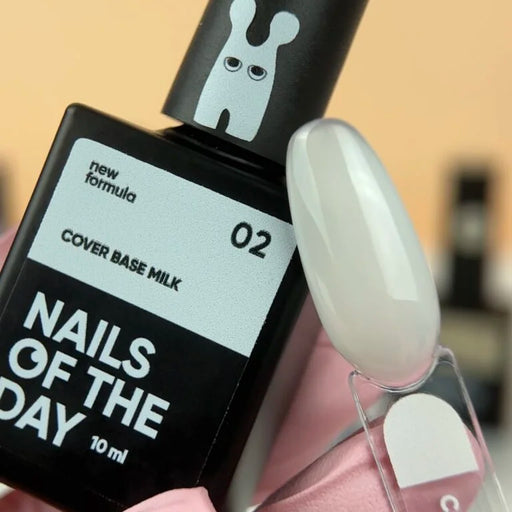 NAILSOFTHEDAY Cover base milk 02 - NEW Formula - Ivaka Store