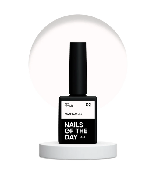 NAILSOFTHEDAY Cover base milk 02 - NEW Formula - Ivaka Store
