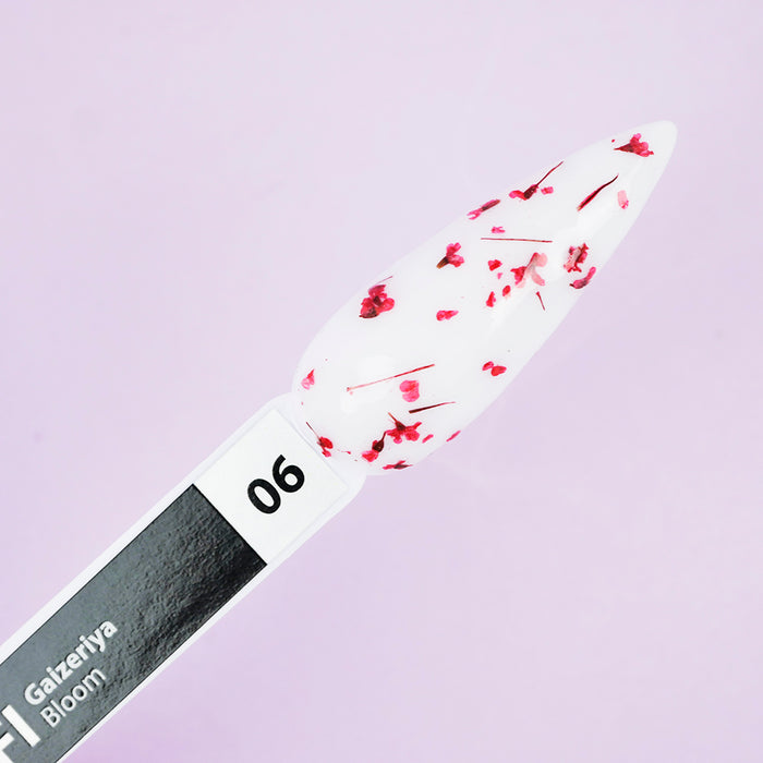 Gel Polish TUFI profi PREMIUM Bloom 06 mit Trockenblumen Gajceria 5ml (0311128) - Ivaka Store