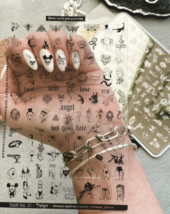 DEMO Taki Da 21 FATUM  – Große Platte mit DEMO-BLATT