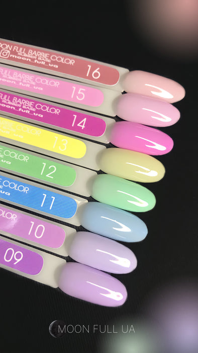 MOON FULL  Barbie color Rubber BASE 8 ml № 09 - Ivaka Store