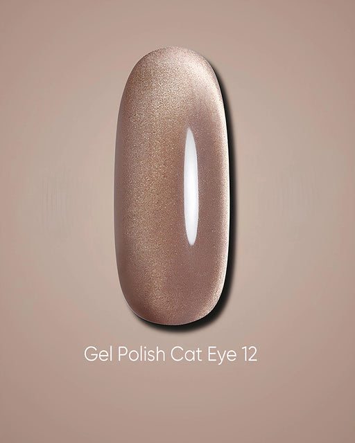DARK Gel Polish Cat Eye 12, 6 ml - Ivaka Store