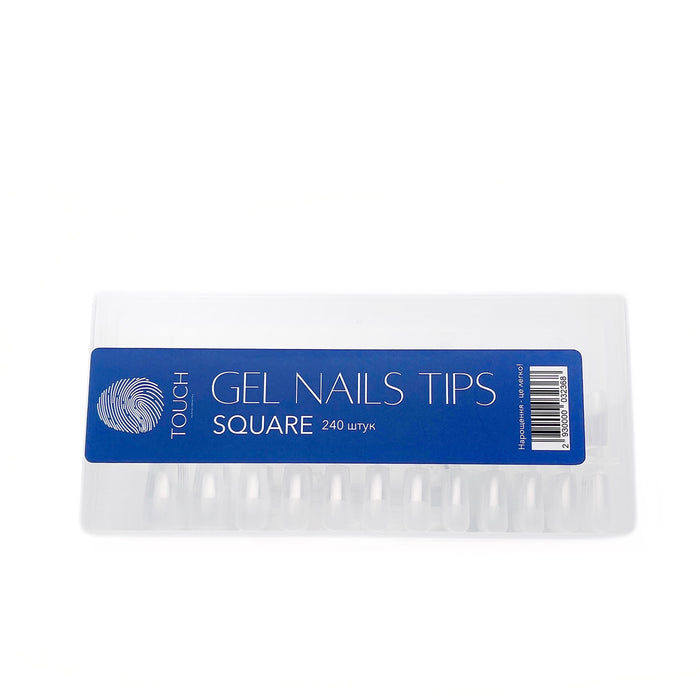 TOUCH Nail Tips for Extestion 240pcs, Almond