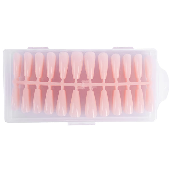 DARK Gel Tips, Long Ballerina 240 Stük - Ivaka Store