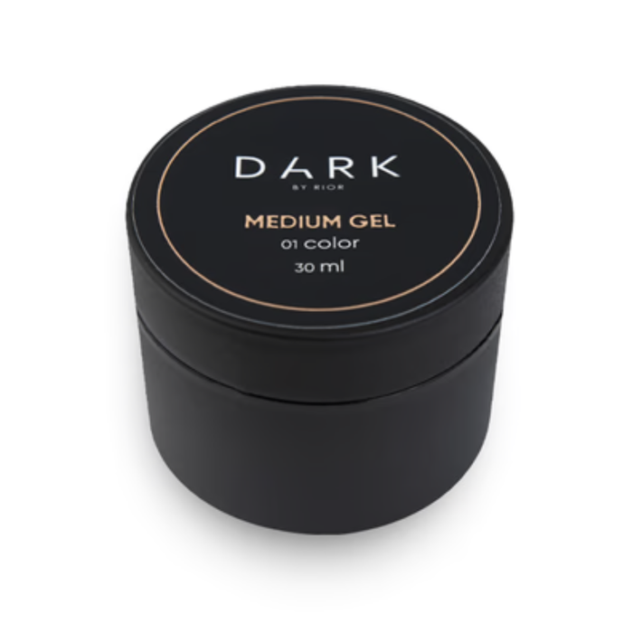 DARK Medium Gel №01, 15 ml (transparent)