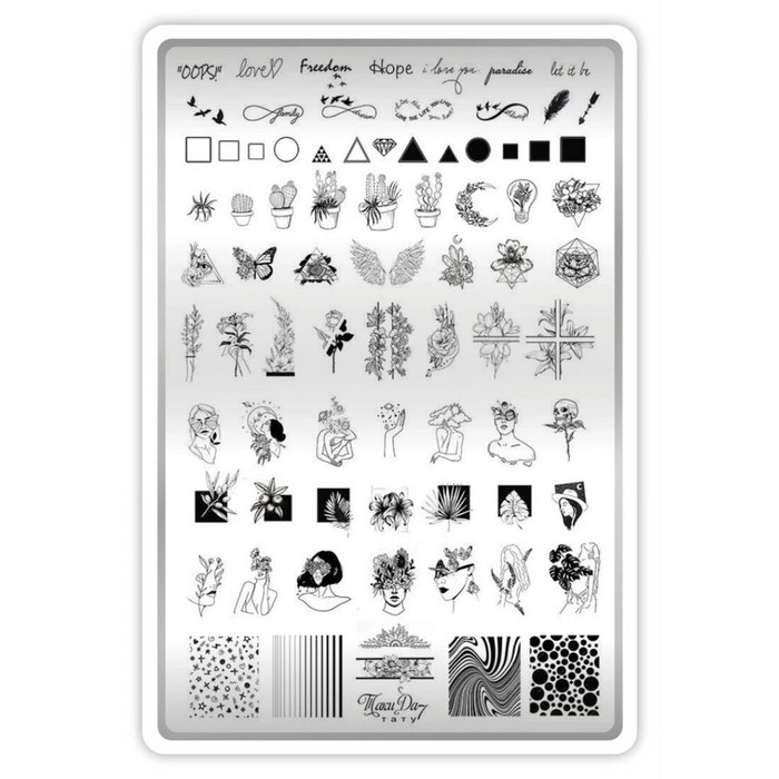 DEMO Taki Da 07 – Große Platte mit DEMO-BLATT