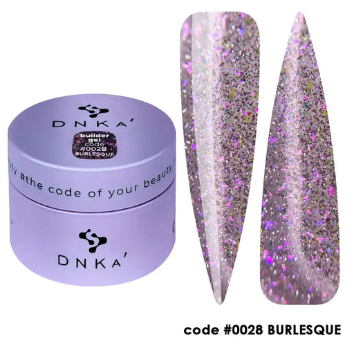 BUILDER GEL NEW FORMULA "DNKa", 30 ml #0028 BURLESQUE - Ivaka Store