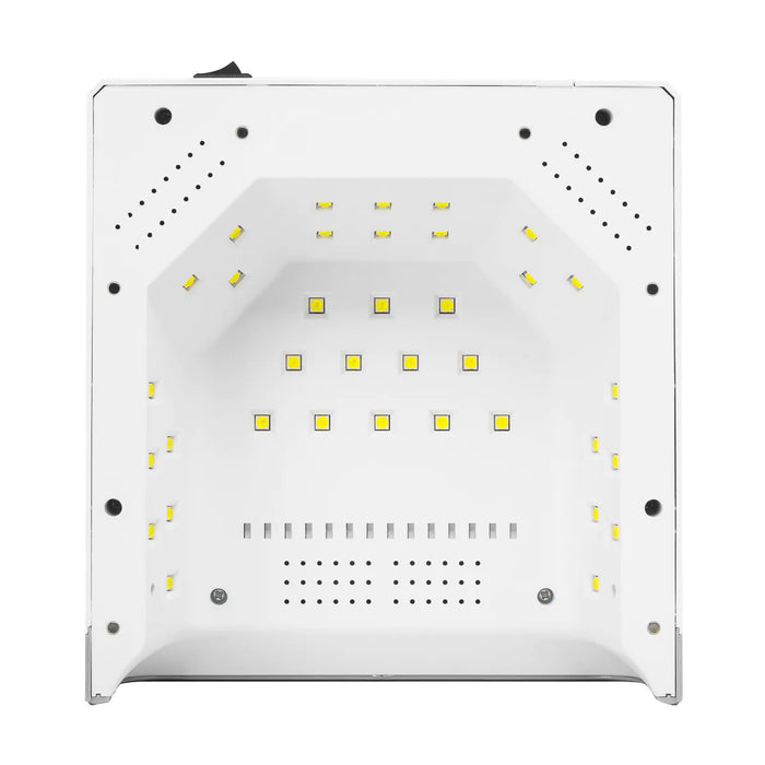 UV LED OCHO NÄGEL X22 72W AKU Lampe kabellos, weiß mit Spiegelboden - Ivaka Store