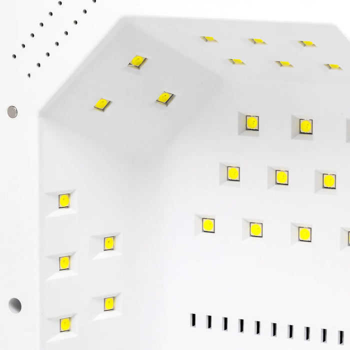 UV LED OCHO NÄGEL X22 72W AKU Lampe kabellos, weiß mit Spiegelboden - Ivaka Store