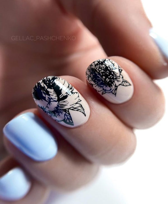 DEMO Taki Da 13 FRÜHLING – Große Platte mit DEMO-BLATT - Ivaka Store